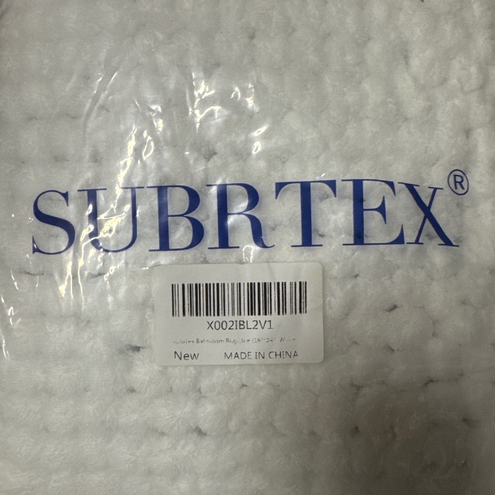 Chenille Bathroom rug/ bathmat